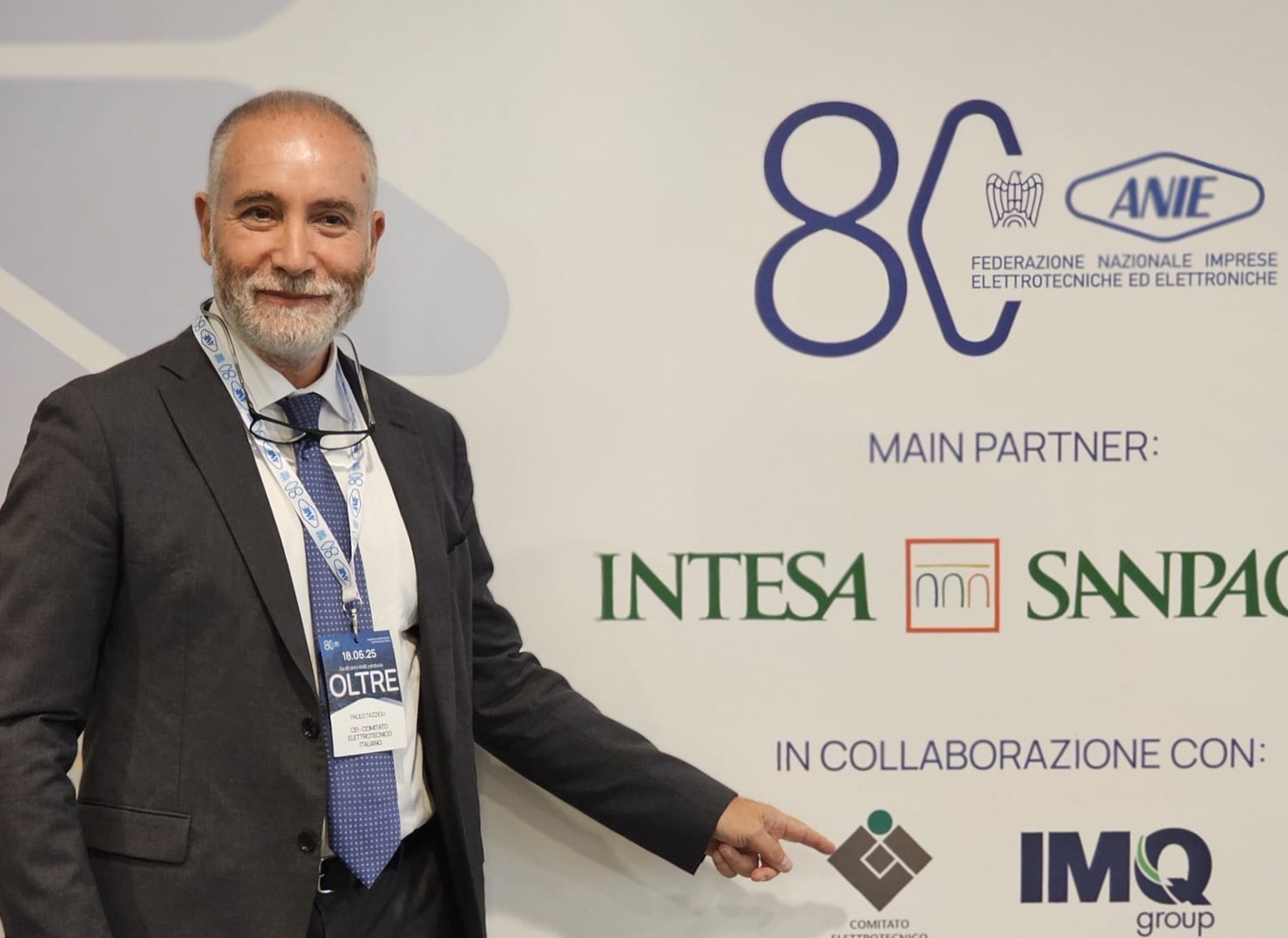 Il CEI a Roma per celebrare 80 anni di Federazione Anie