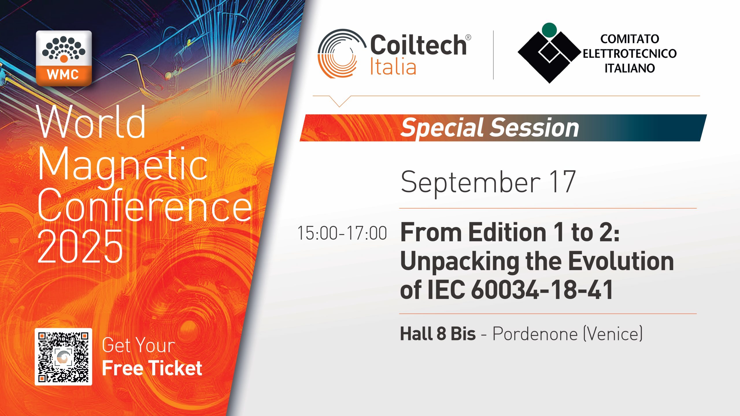 Il CEI sarà presente con una Tavola Rotonda alla “World Magnetic Conference 2025”