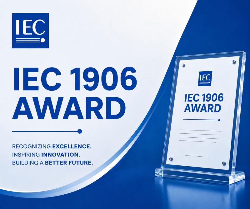Dieci italiani tra i vincitori del Premio “IEC Award 1906”